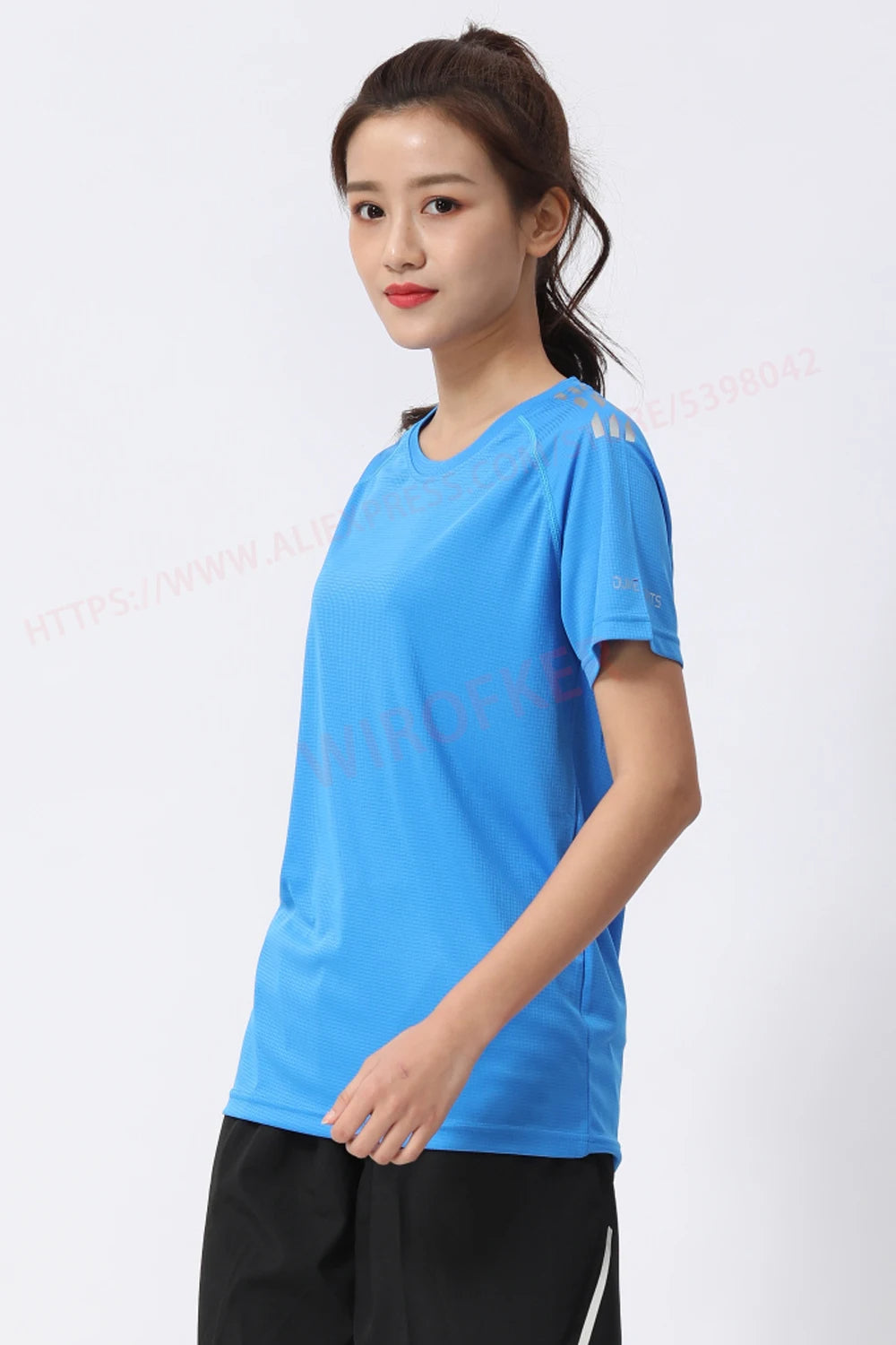 Women's Quick Dry Running T-Shirt - Breathable Gym Top