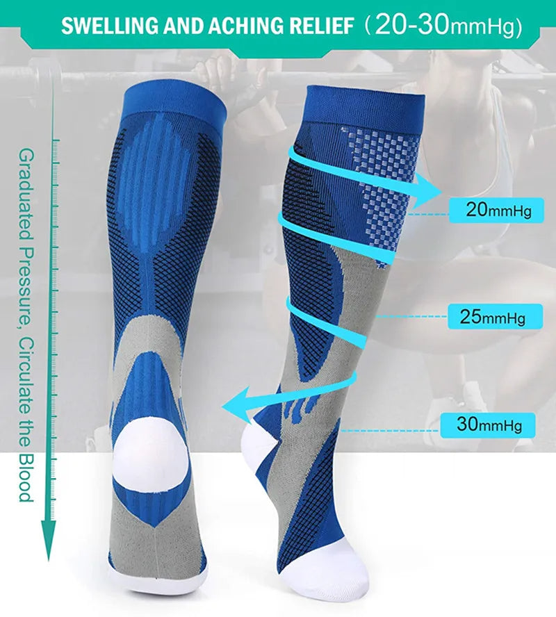 High-Performance Compression Socks for Sports & Recovery