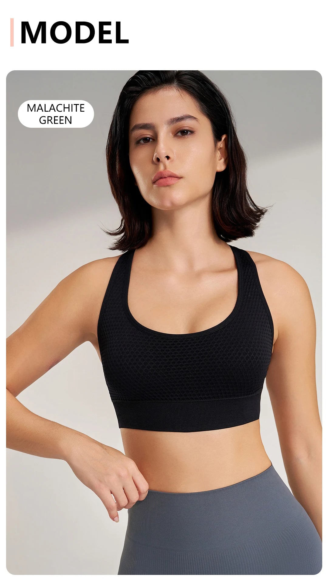 Women's Shockproof Breathable Sports Bra - Yoga & Fitness