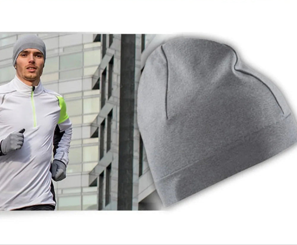 Windproof Winter Running Hat - Quick Dry & Warm