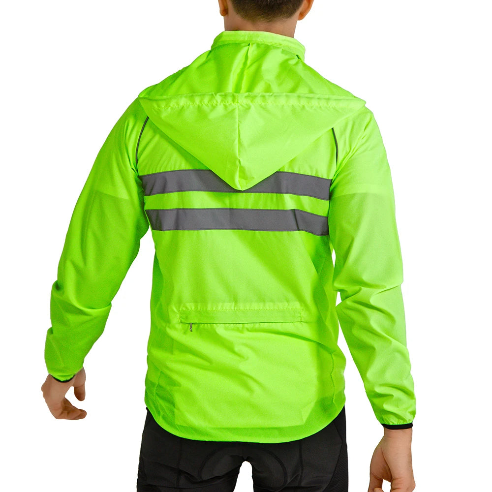 Ultralight Reflective Running Windbreaker Jacket