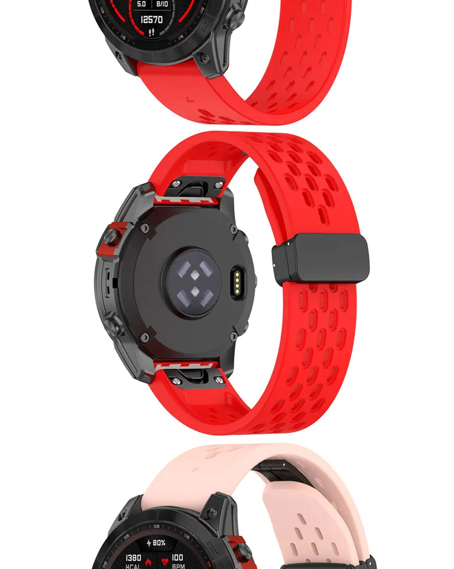 QuickFit Silicone Strap for Garmin Fenix & Forerunner