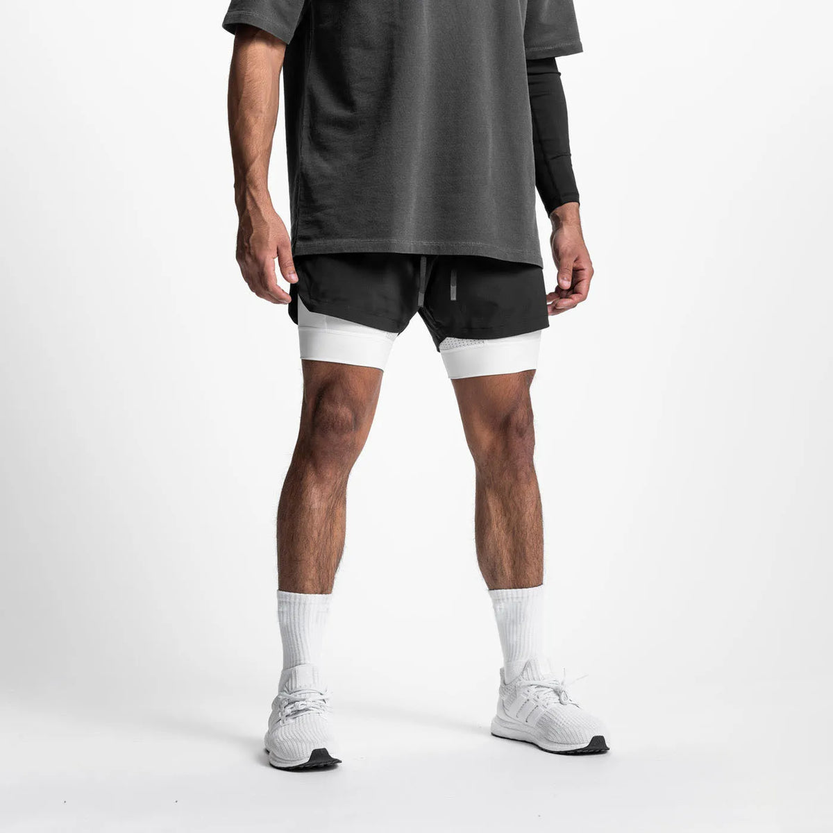 Men's 2-in-1 Quick Dry Sports Shorts