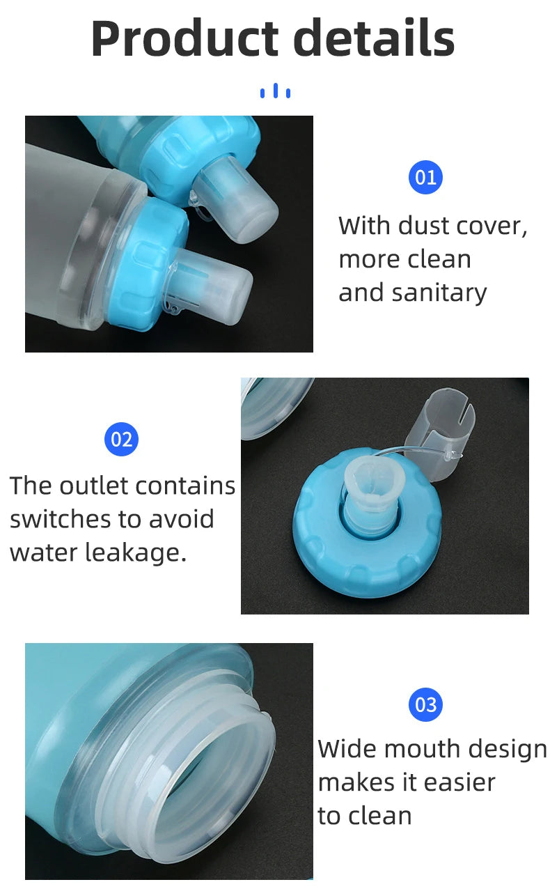 Compact Foldable Silicone Hydration Pack