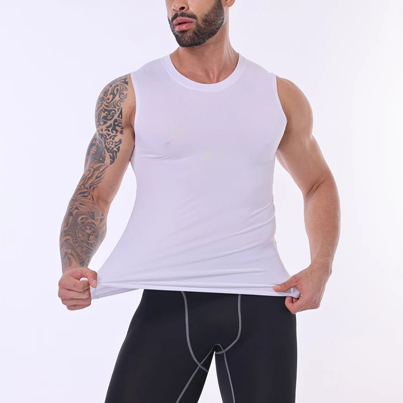 Men's Compression Athletic Tank Top - Performance Fit