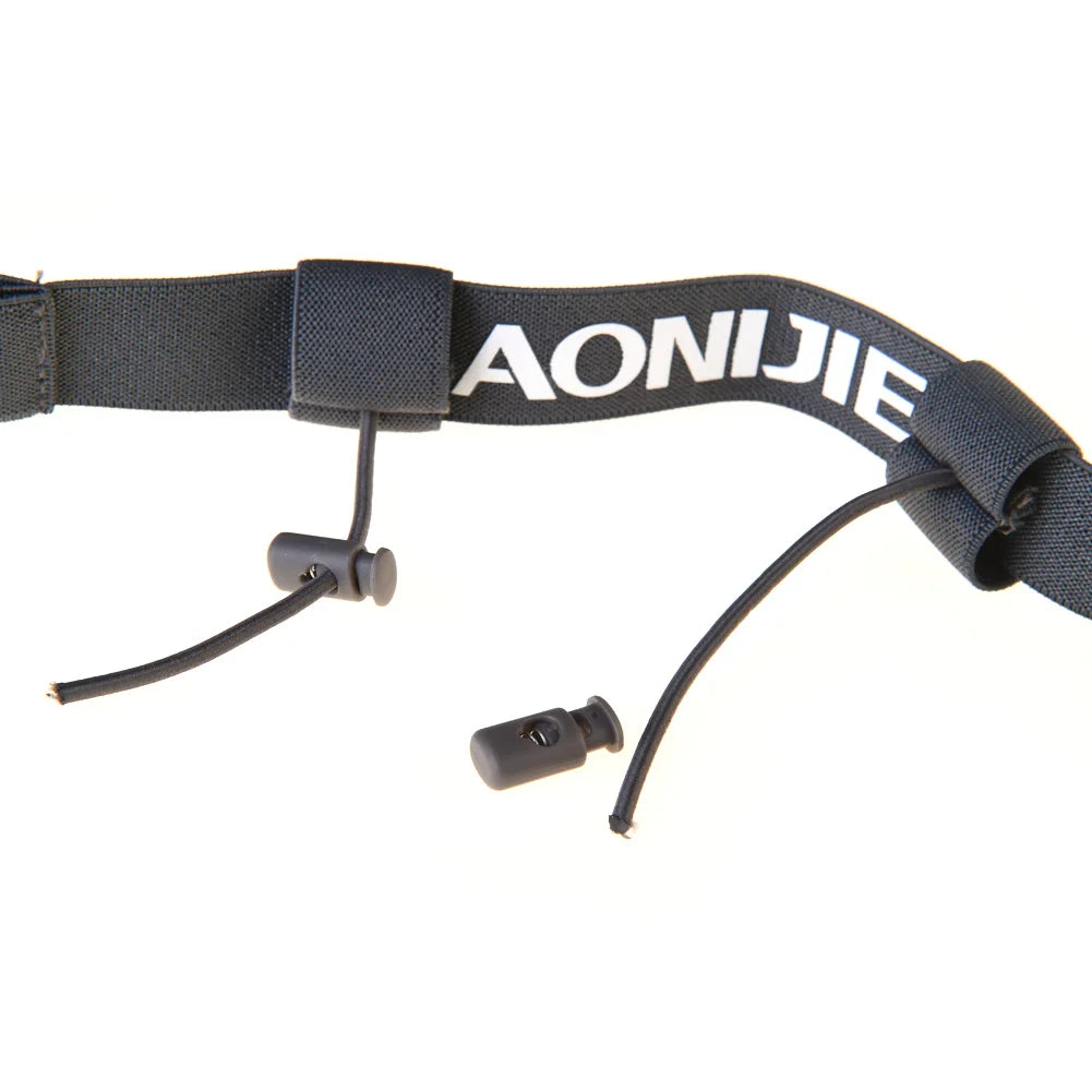 AONIJIE Unisex E4076 Running Race Number Belt Waist Pack Bib Holder For Triathlon Marathon Cycling Motor with 6 Gel Loops