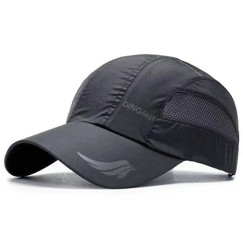 2024 Summer Brand For Men Sports Running Sweat Baseball Cap Male Canada Golf Quick Dry Women Kpop Solid Snapback Bone Mesh Hat