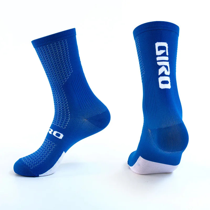 Professional Cycling Socks breathable men's and women's sports running basketball compression socks