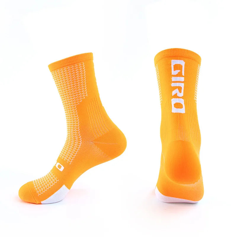 Professional Cycling Socks breathable men's and women's sports running basketball compression socks