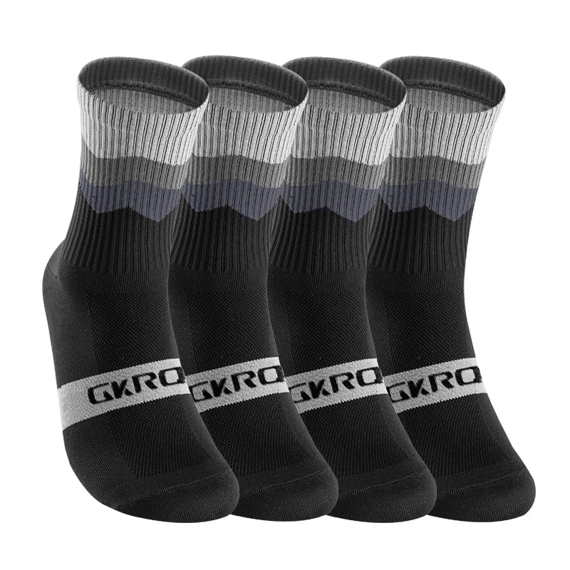 4 Pairs Bike Socks Men Nurse Compression Cycling For Women Mtb Guard Socks Stockings Sport Grip Barre Socks