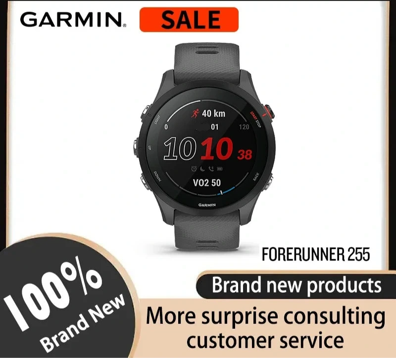 Garmin Forerunner 255 Professional Running, Riding, Swimming, Triathlon Marathon Track and Field Training Watch