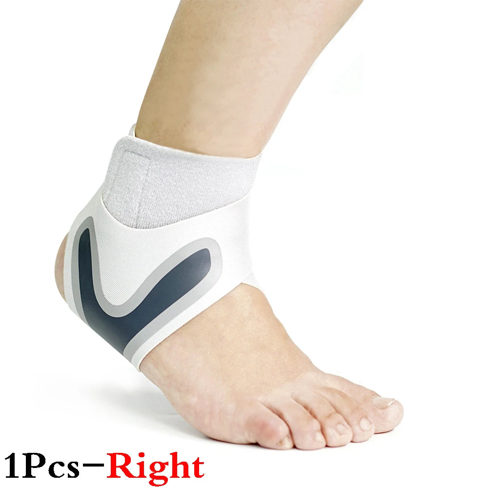 1Pcs Adjustable Compression Ankle Sleeve Elastic Ankle Brace Guard Foot Anti-Sprain Support Heel Protective Strap