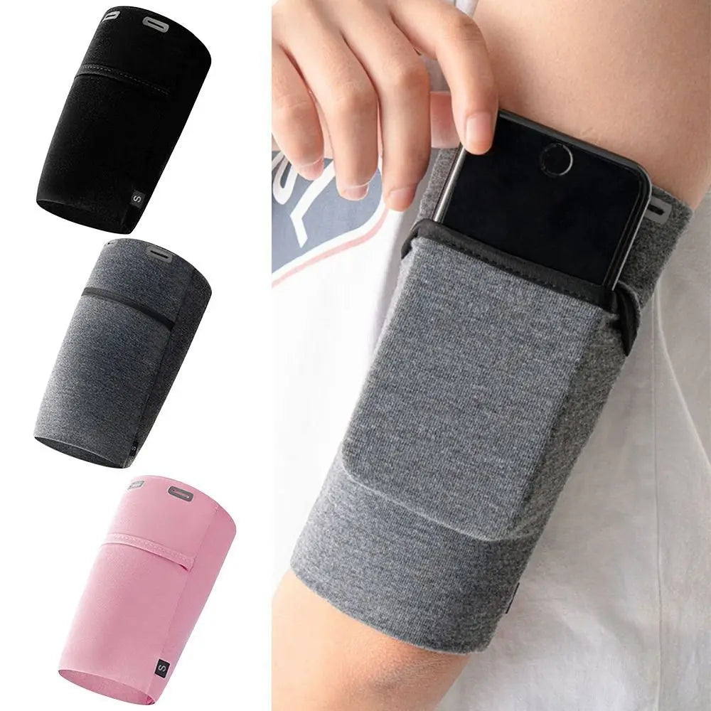 Elastic Running Mobile Phone Arm Bag Universal Waterproof Sports Accessories Armband Jogging Bag Phone Case Outdoor Arm Bag