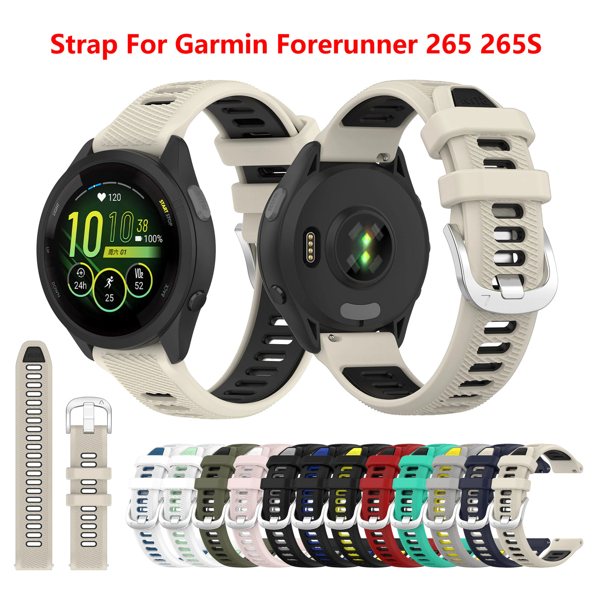 Versatile Watch Band for Garmin Forerunner Series