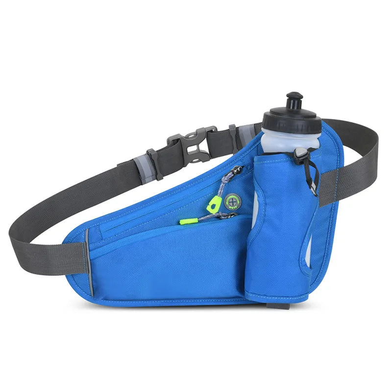 Running Waist Bags for Long-distance Runners Hikers Water Bottle Outdoor Sports Fitness Cycling BeltPhone Pouch