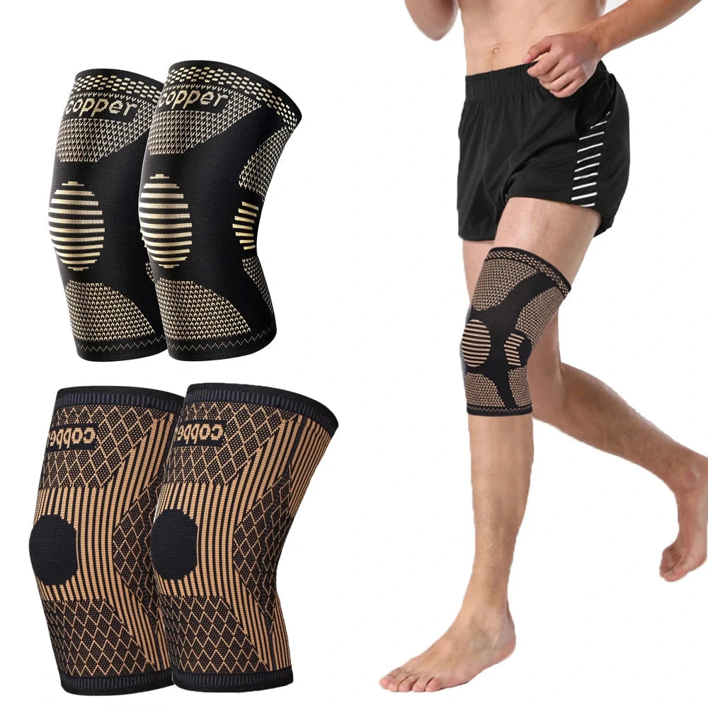 Copper Knee Brace for Arthritis Pain & Support-Copper Knee Sleeve for knee pain Compression sleeve for Sports,Knee Pain Relief