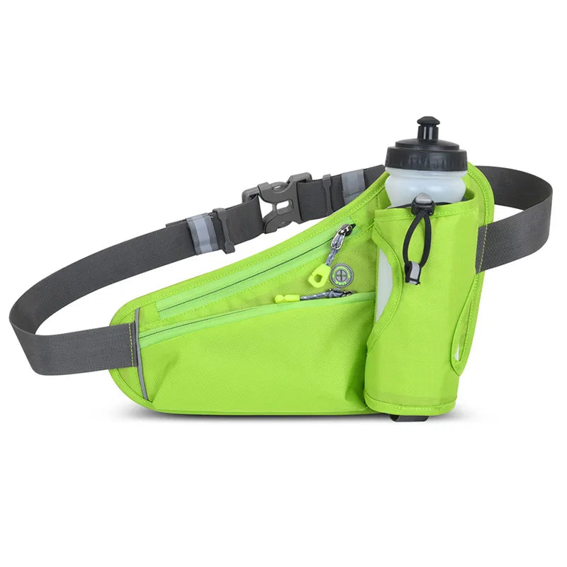 Running Waist Bags for Long-distance Runners Hikers Water Bottle Outdoor Sports Fitness Cycling BeltPhone Pouch