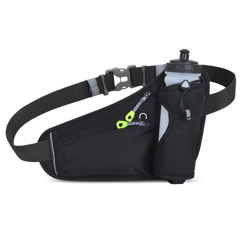 Running Waist Bags for Long-distance Runners Hikers Water Bottle Outdoor Sports Fitness Cycling BeltPhone Pouch