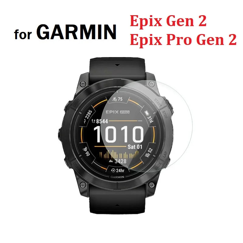 5PCS Smart Watch Screen Protector for Garmin Epix Gen 2 / Epix Pro Gen 2 47mm 51mm Tempered Glass Anti-Scratch Protective Film