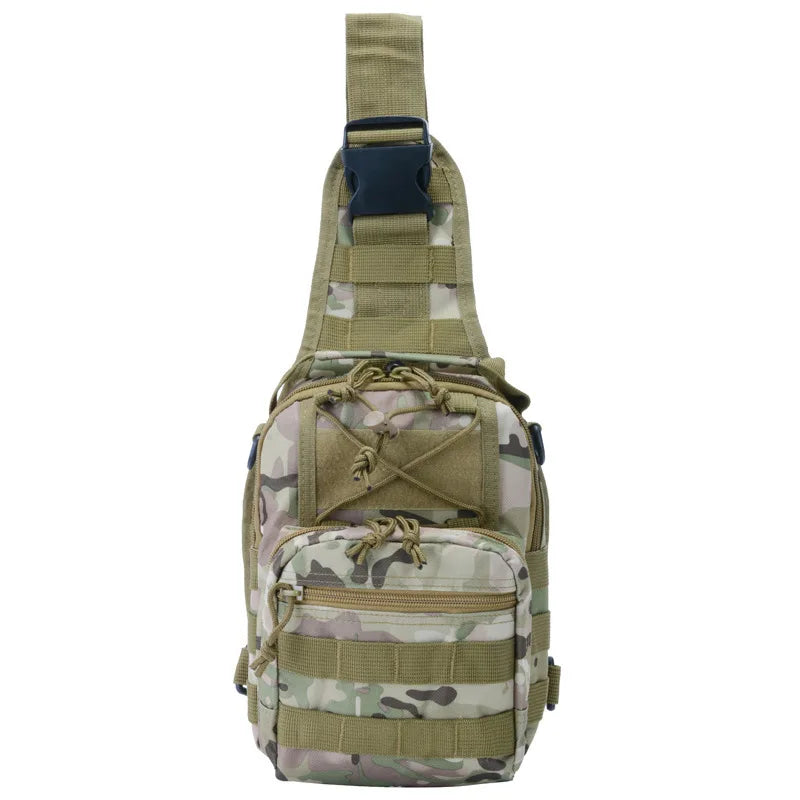 Tactical Backpack Military Shoulder Chest Bag Camouflage Rucksack Outdoor Hiking Camping Travel Sports Waterproof Cross Body Bag