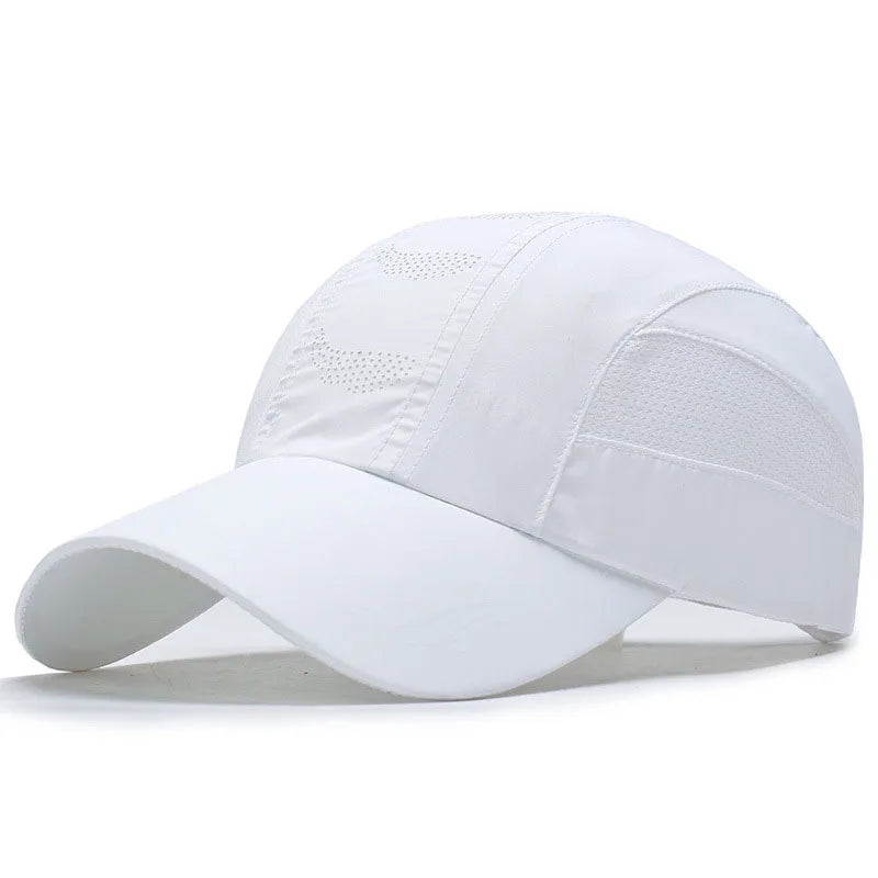 2024 Summer Brand For Men Sports Running Sweat Baseball Cap Male Canada Golf Quick Dry Women Kpop Solid Snapback Bone Mesh Hat