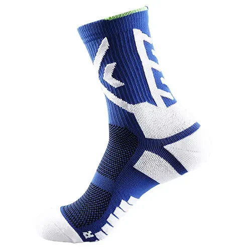 Elite Sport Cycling Basketball Socks Compression Running Man Black Trend Breathable Long Hiking Damping Athletic Professional