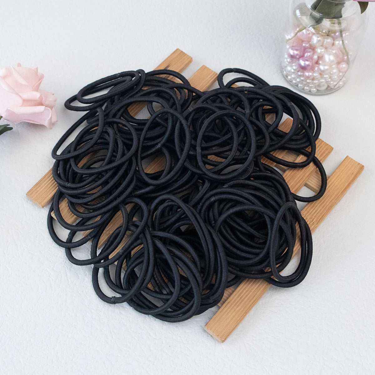 20/50/100cs Women Girls Hair Rubber Bands Hair Tie Ropes Elastic Hairband Ponytail Holders Headbands Scrunchies