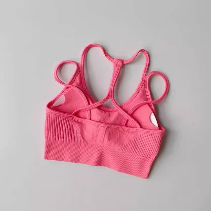 Sports underwear women's running shockproof summer quick drying back fitness bra vest professional training Yoga bra