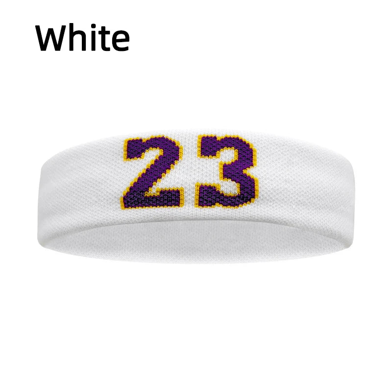 Cotton Athletic Headband Elastic Sweatband Protection Basketball Sport Adults Kids Gym Fitness Volleyball TennisS weat Hair Band