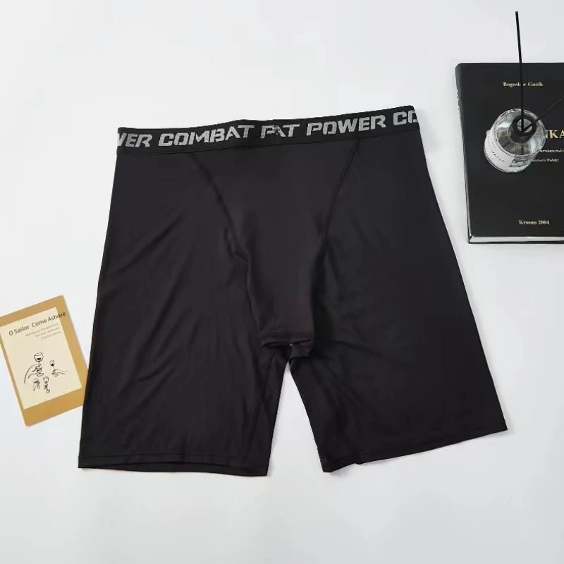 Men Boxers Sports Underwear Underpants Gym Shorts Quick-Drying Sweatpants Moisture Absorption Breathable Fitness