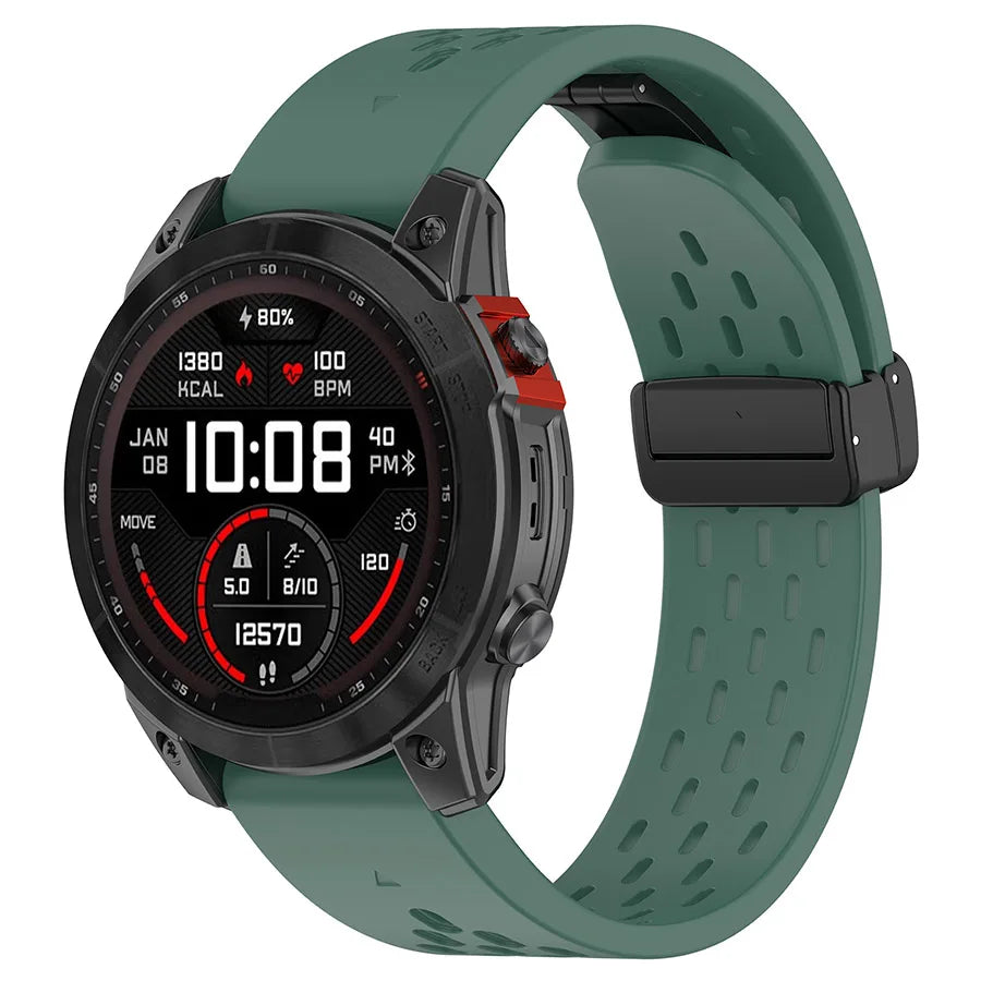 QuickFit Silicone Strap for Garmin Fenix & Forerunner