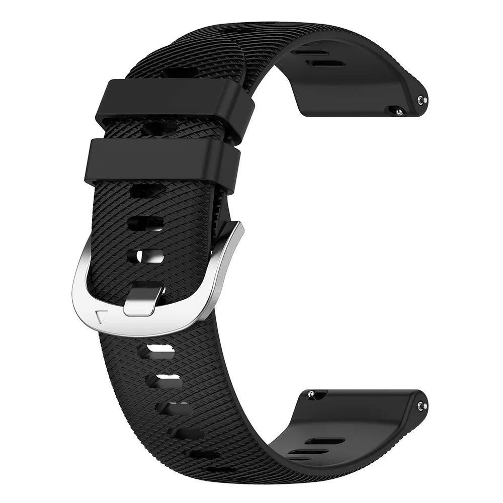 For Garmin Forerunner 255 255S 265S 265 Silicone Bracelet Strap for Garmin Vivoactive 4 4S Venu 2 3S Smart Watch Band