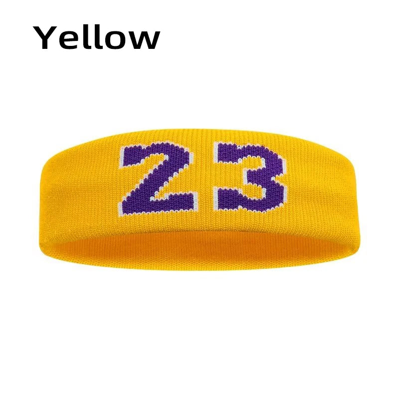 Cotton Athletic Headband Elastic Sweatband Protection Basketball Sport Adults Kids Gym Fitness Volleyball TennisS weat Hair Band