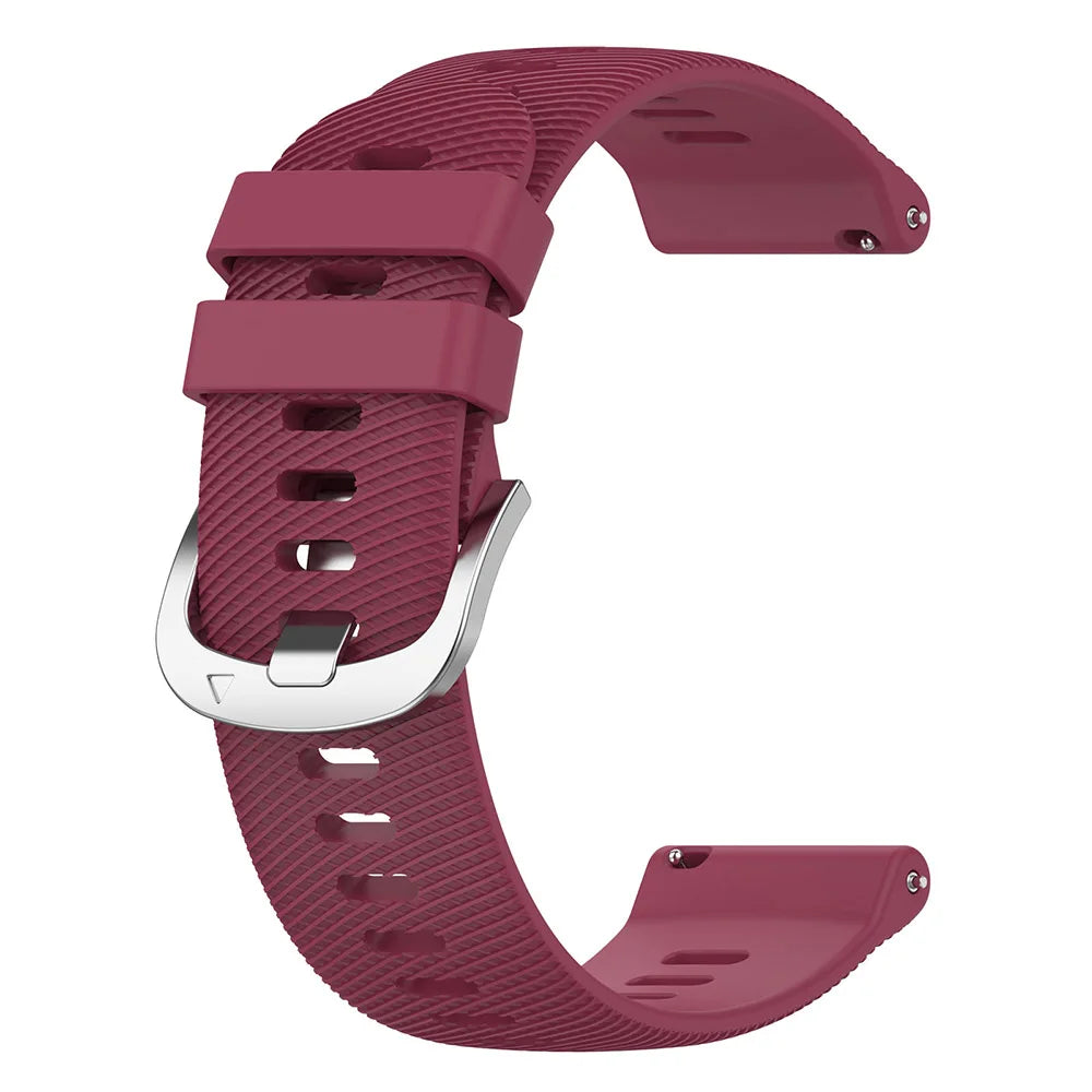 For Garmin Forerunner 255 255S 265S 265 Silicone Bracelet Strap for Garmin Vivoactive 4 4S Venu 2 3S Smart Watch Band