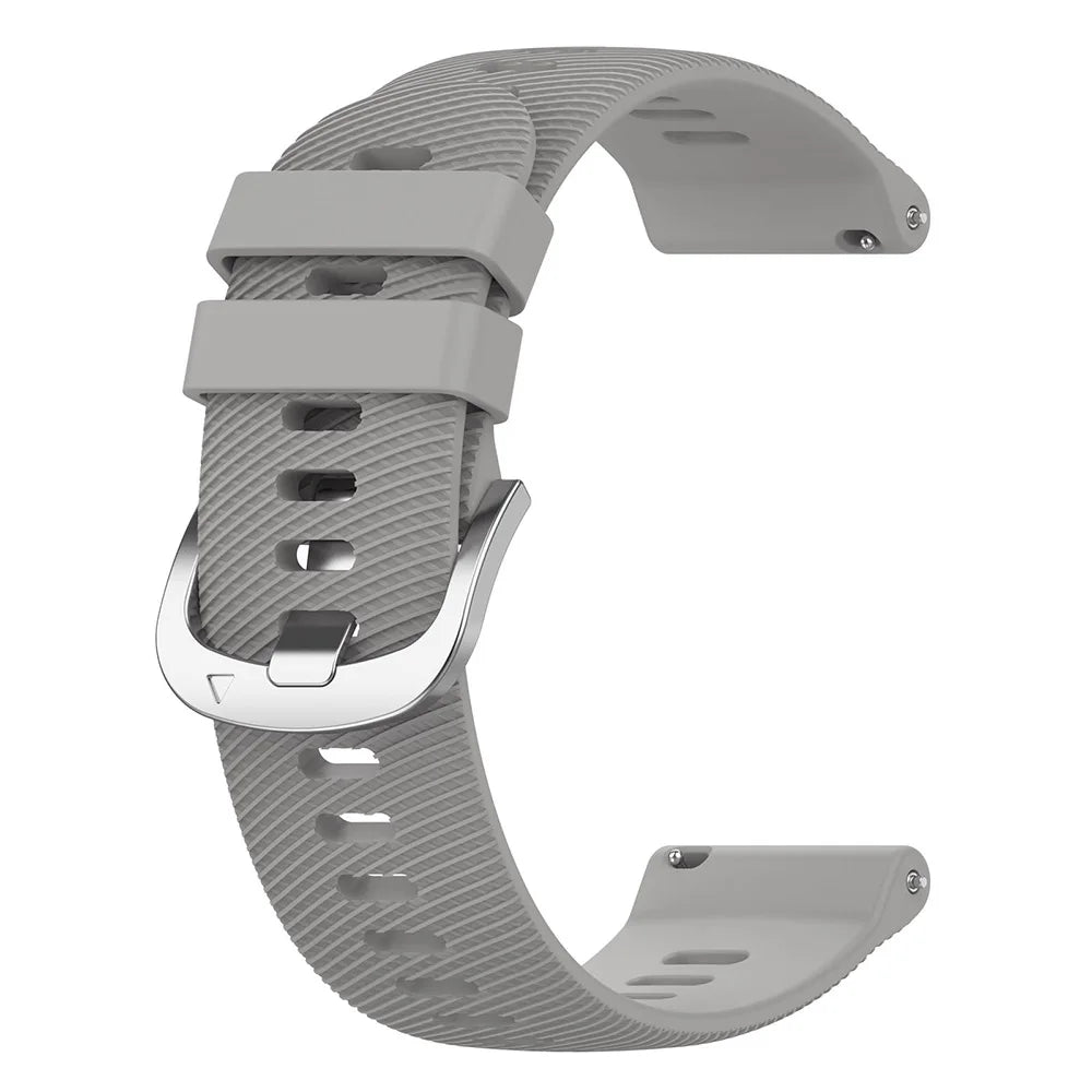 For Garmin Forerunner 255 255S 265S 265 Silicone Bracelet Strap for Garmin Vivoactive 4 4S Venu 2 3S Smart Watch Band