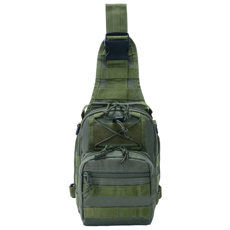 Tactical Backpack Military Shoulder Chest Bag Camouflage Rucksack Outdoor Hiking Camping Travel Sports Waterproof Cross Body Bag