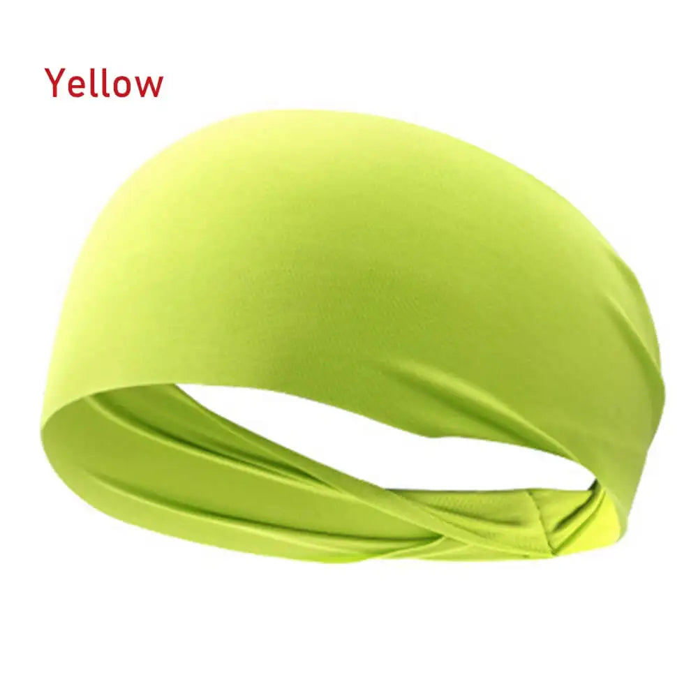 Elastic Yoga Headband Sport Sweatband Women Men Running Sport Hair Band Outdoor Gym Hair Band Sport Bandage Head Bands for Women