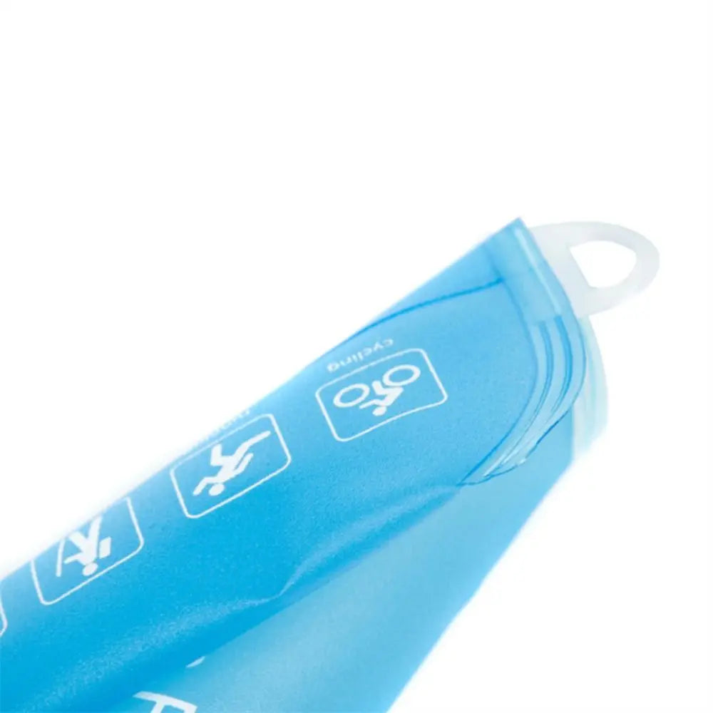 TPU Folding Water Bottle Climbing Soft Flask Blue Sport Water Bottle Water Bag Hydration Pack Cycling DIY