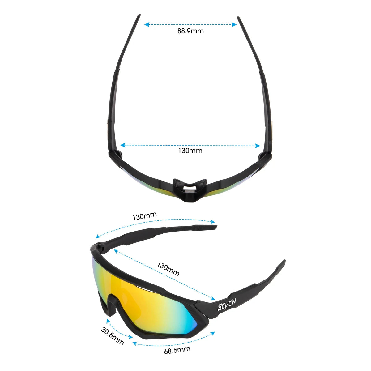 Photochromic Cycling Sunglasses Outdoor Sports Running Drving Glasses Road MTB Bicycle GogglesUV400 Safety Bike Eyewear