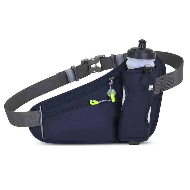 Running Waist Bags for Long-distance Runners Hikers Water Bottle Outdoor Sports Fitness Cycling BeltPhone Pouch