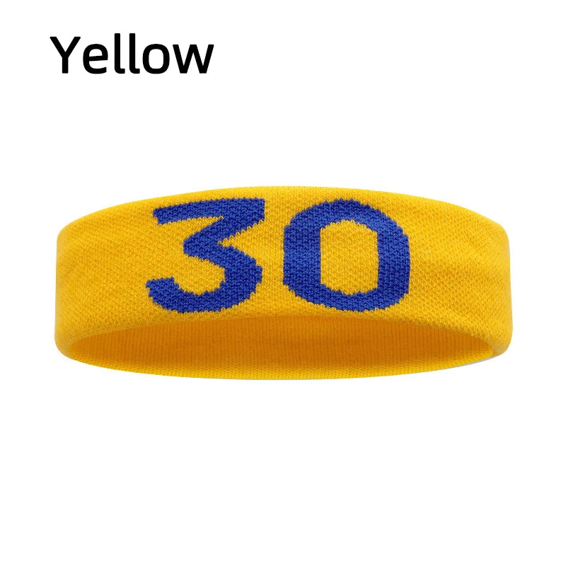 Cotton Athletic Headband Elastic Sweatband Protection Basketball Sport Adults Kids Gym Fitness Volleyball TennisS weat Hair Band