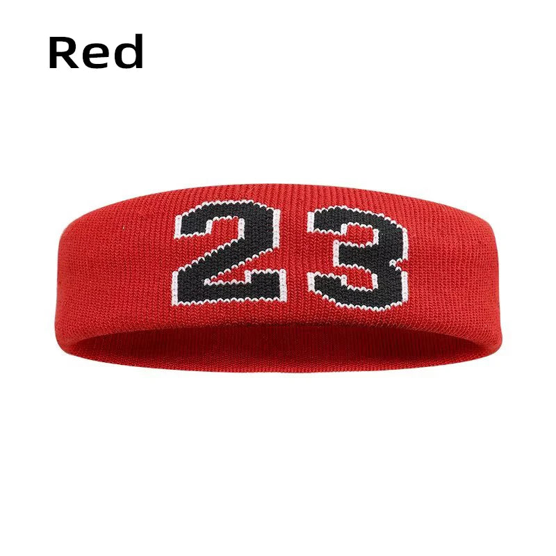 Cotton Athletic Headband Elastic Sweatband Protection Basketball Sport Adults Kids Gym Fitness Volleyball TennisS weat Hair Band