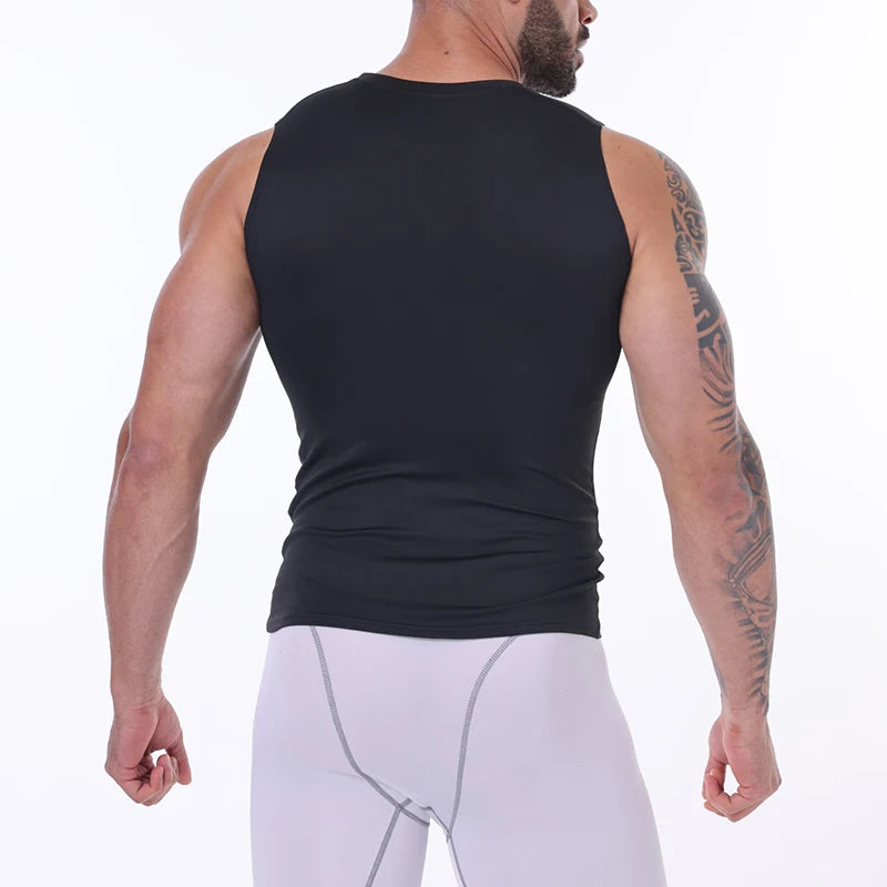 Men's Compression Athletic Tank Top - Performance Fit